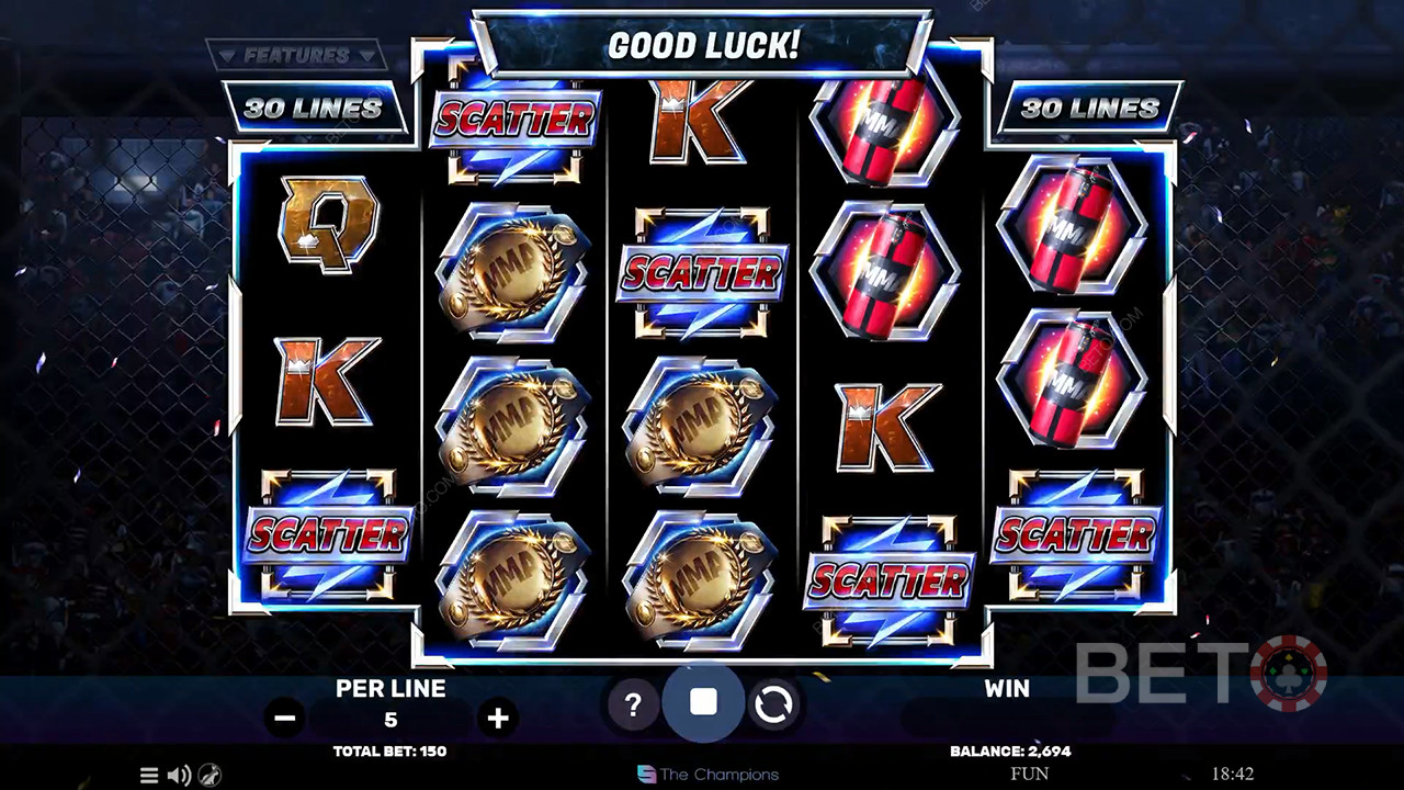 MMA Champions Recensione di BETO Slots