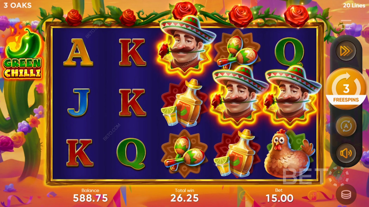 Recensione di Green Chilli da parte di BETO Slots