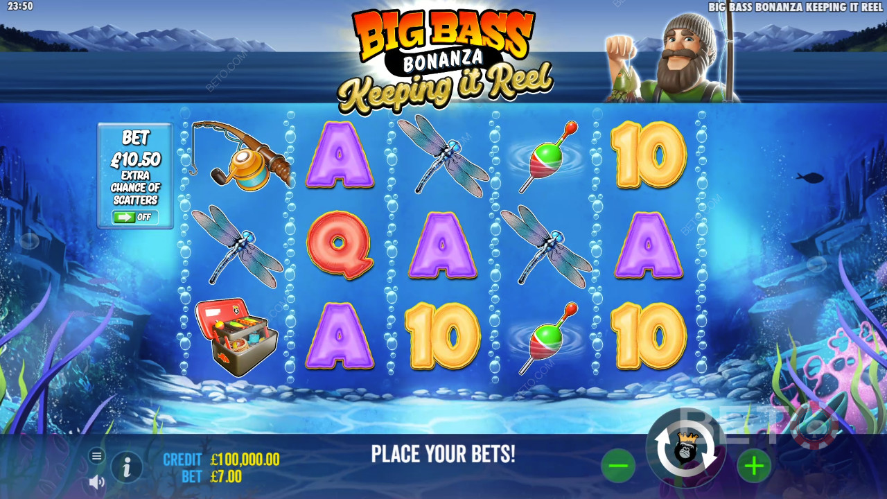 Tema e design: Avventura di pesca