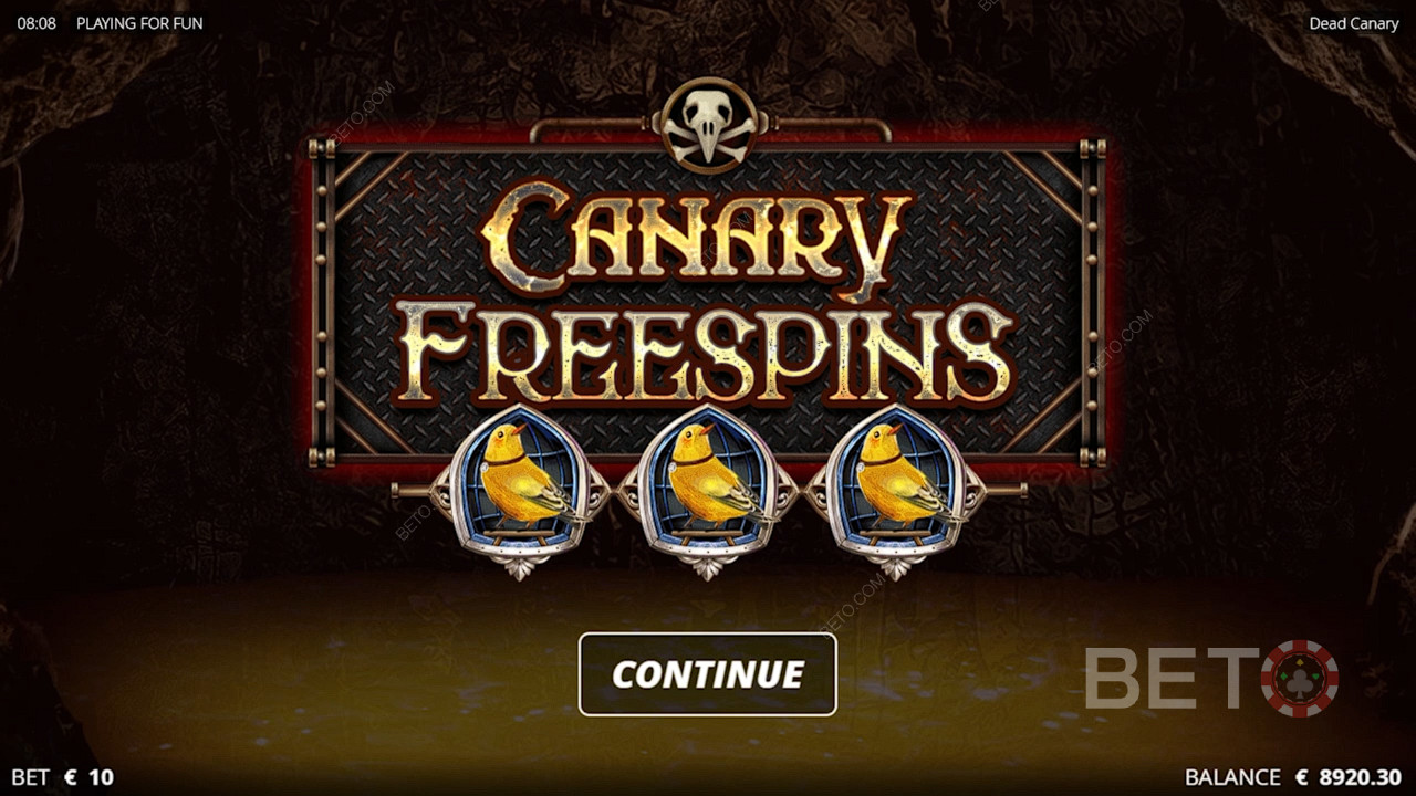 Canary Free Spins è facilmente la caratteristica più potente di questo gioco da casinò.