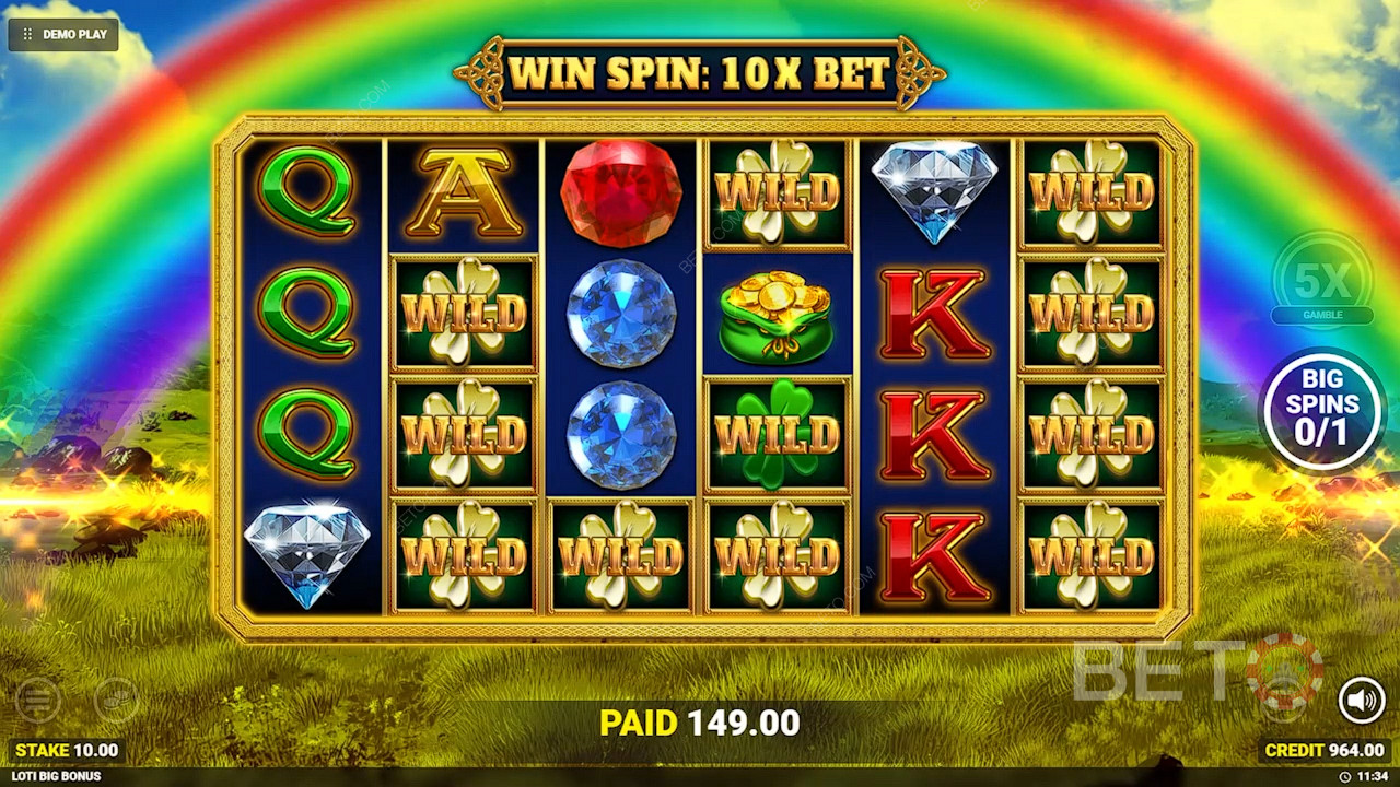 Luck O' The Irish Big Bonus Gioco Gratuito