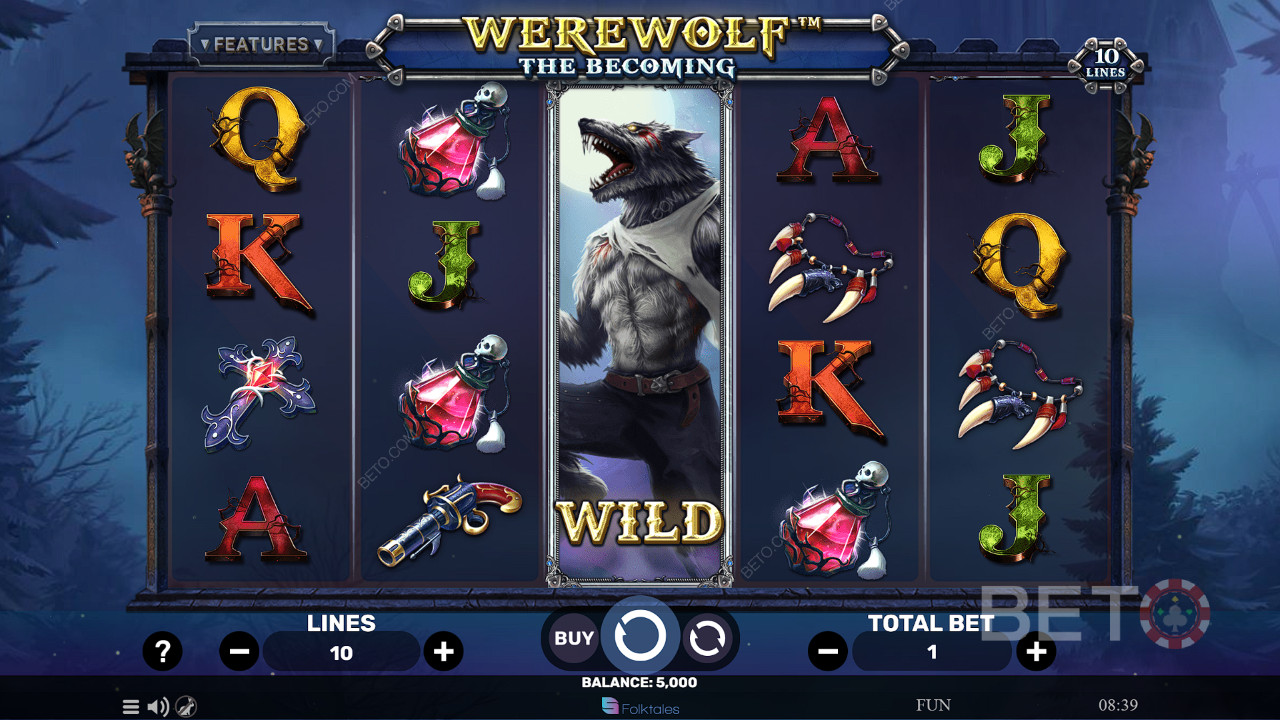 Werewolf - The Becoming Recensione di BETO Slots