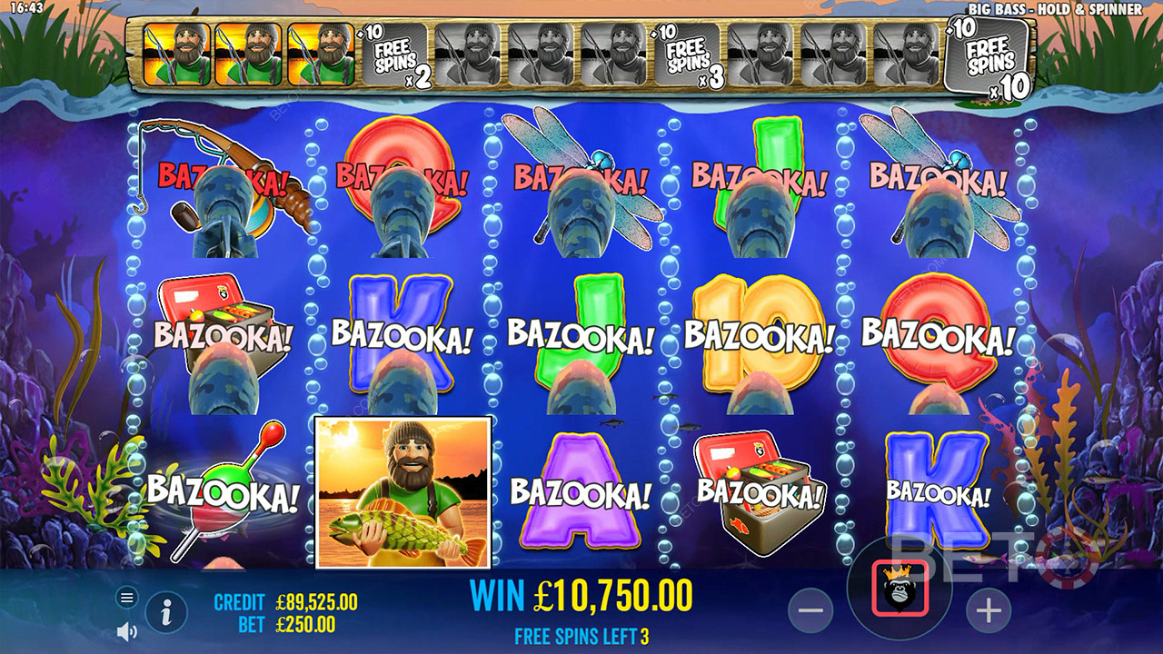 Big Bass Bonanza Hold and Spinner Gioco Gratuito