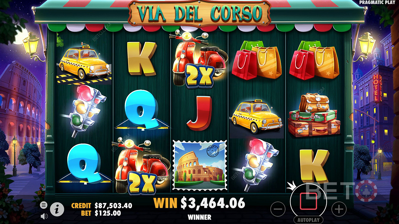 Via Del Corso Recensione di BETO Slots