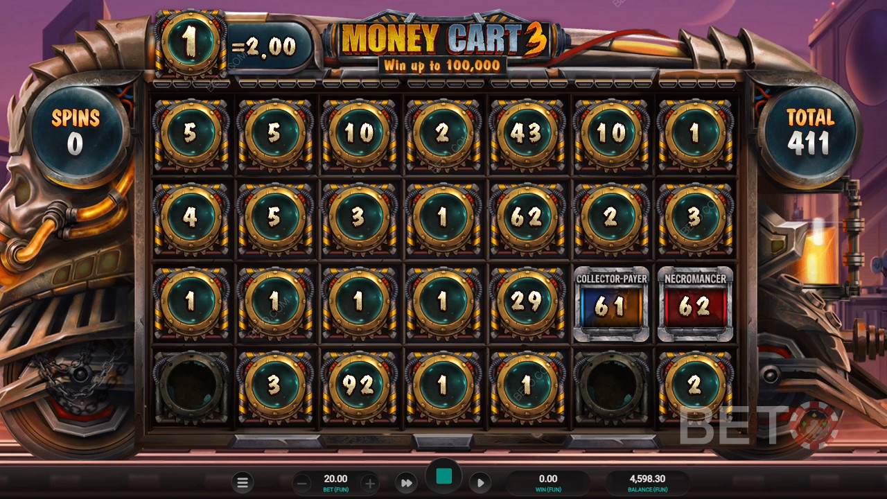 Money Cart 3 Recensione di BETO Slots