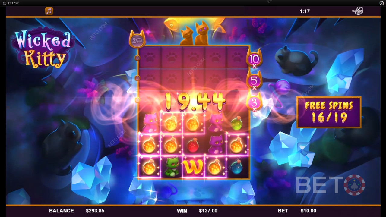 Wicked Kitty Recensione di BETO Slots