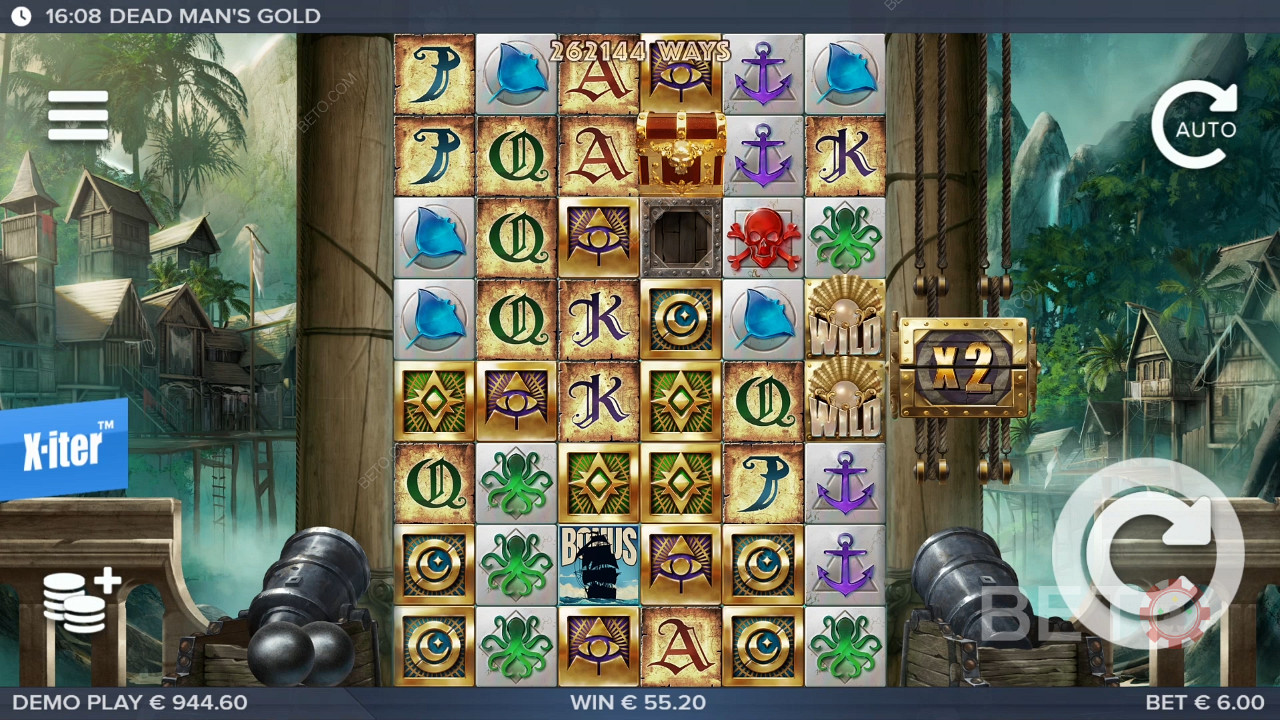 Vinci 25.000x la tua puntata nella slot Dead Man