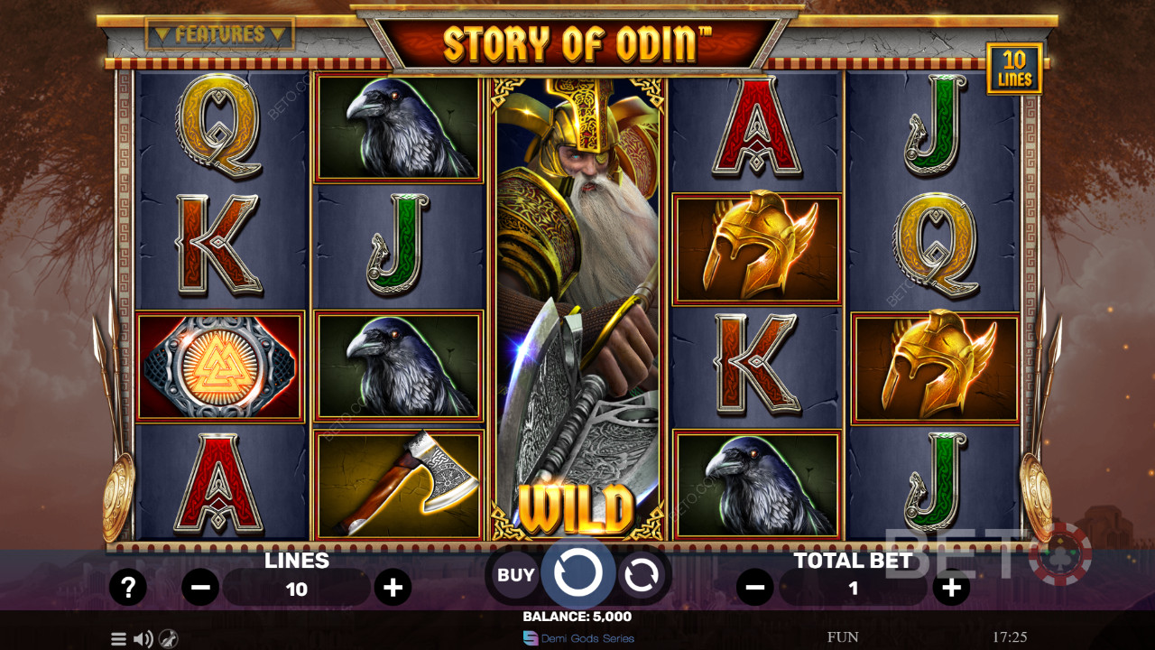 Story Of Odin Recensione di BETO Slots