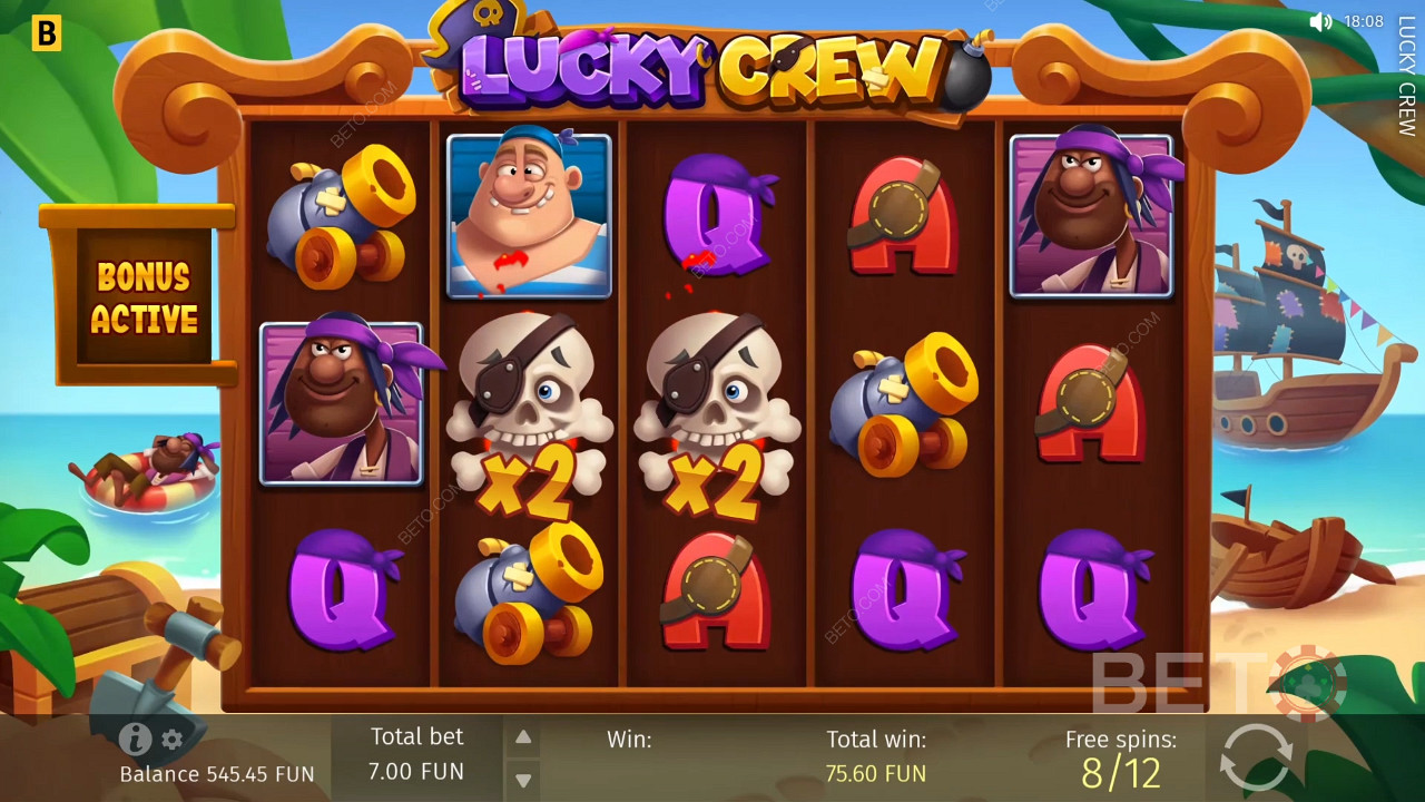 Recensione di Lucky Crew da parte di BETO Slots