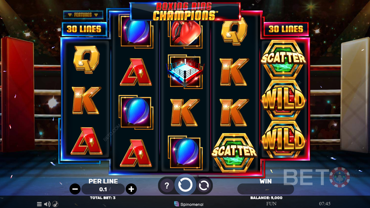 Boxing Ring Champions Recensione di BETO Slots