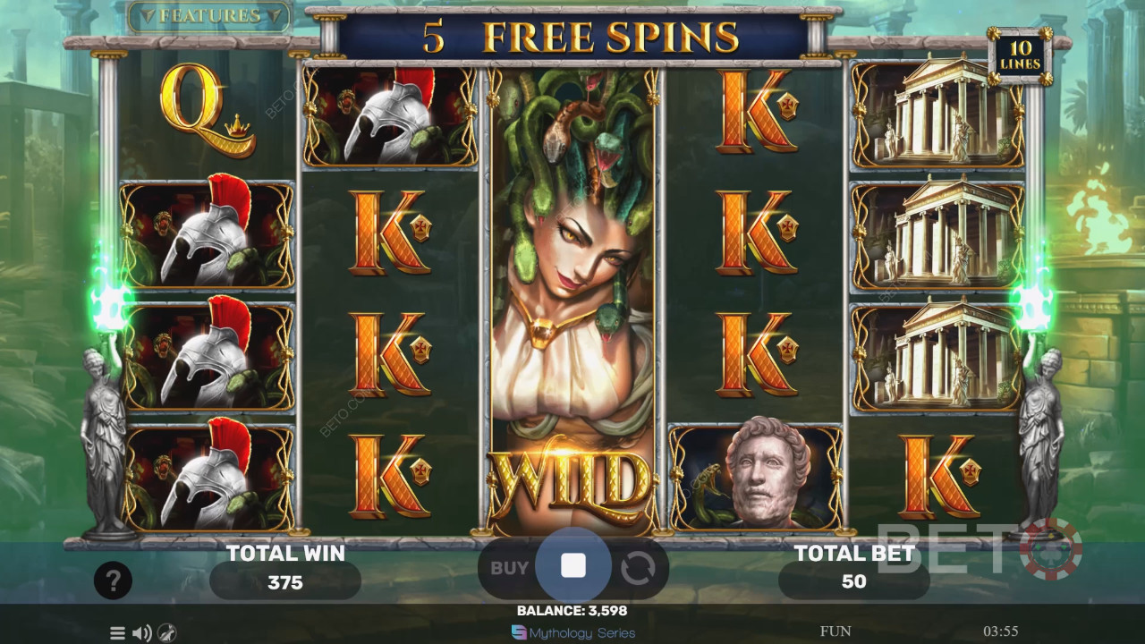 Story of Medusa II Recensione di BETO Slots