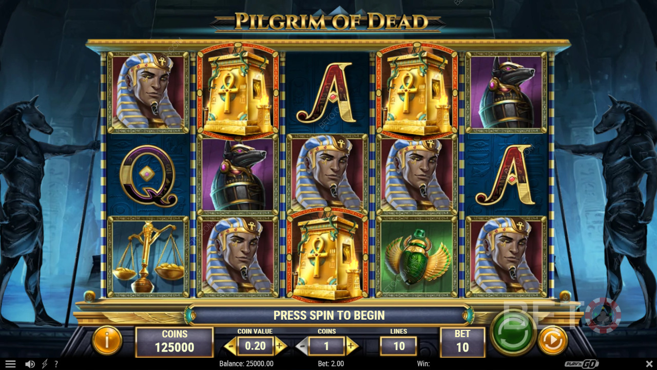 Pilgrim of Dead Recensione di BETO Slots