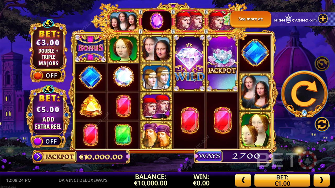Da Vinci DeluxeWays Recensione di BETO Slots