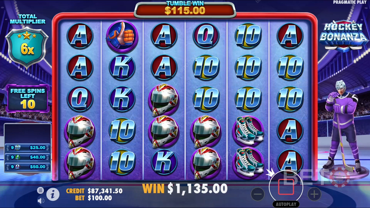 Recensione di Hockey Bonanza da parte di BETO Slots