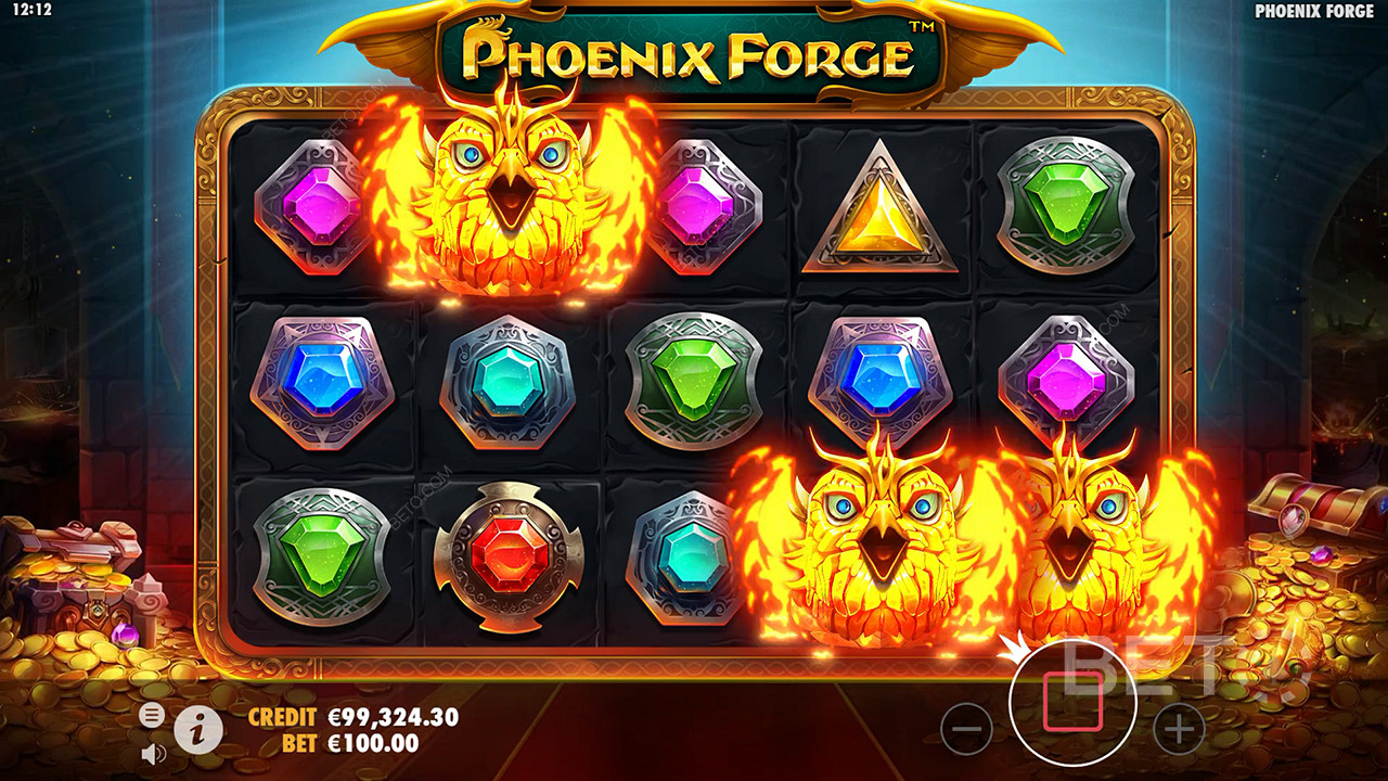 Recensione di Phoenix Forge da parte di BETO Slots