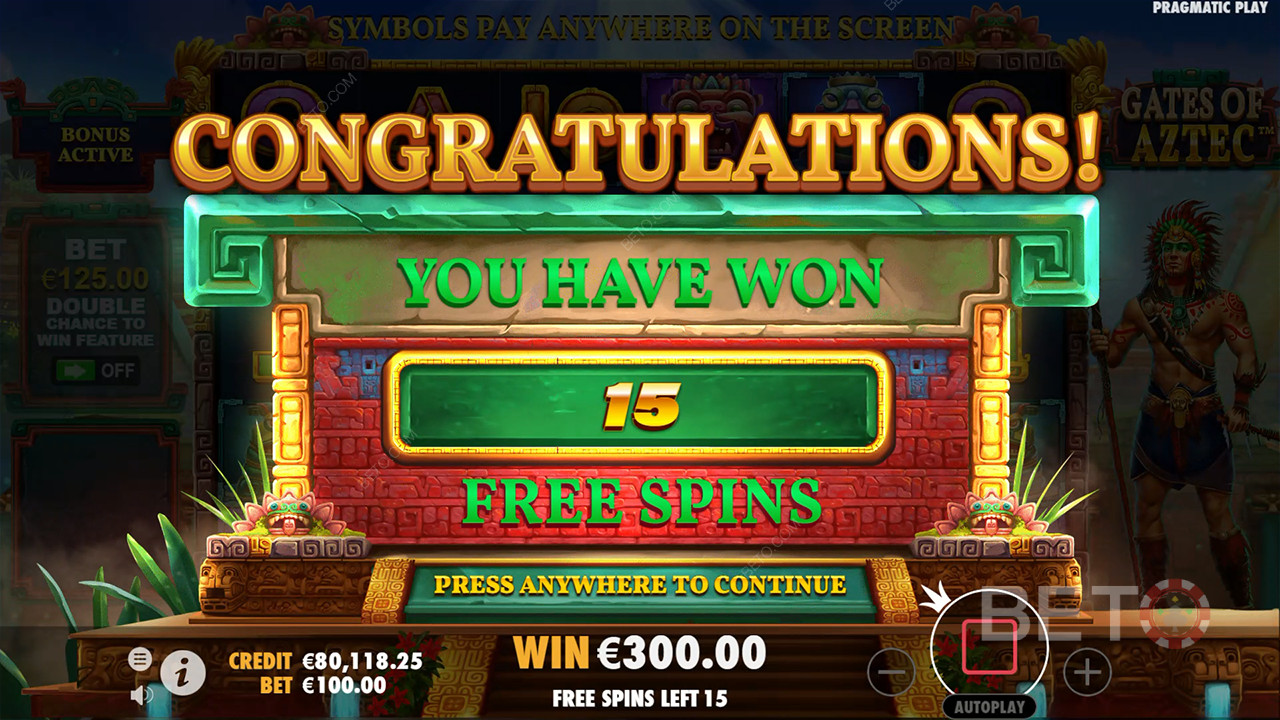 Vinci 5.000x la tua puntata nella slot online Gates of Aztec!