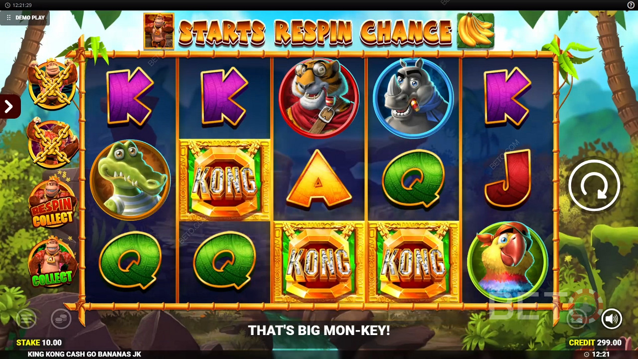 King Kong Cash Go Bananas Gioco Gratuito