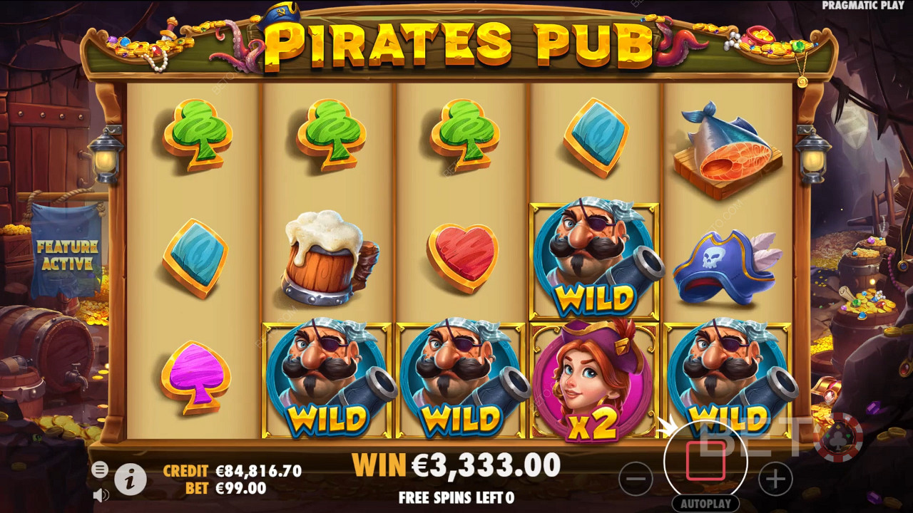 Pirates Pub Recensione di BETO Slots