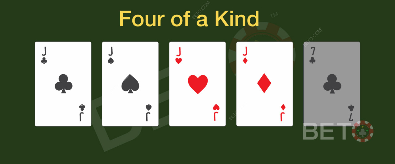 Quattro di un tipo nel poker