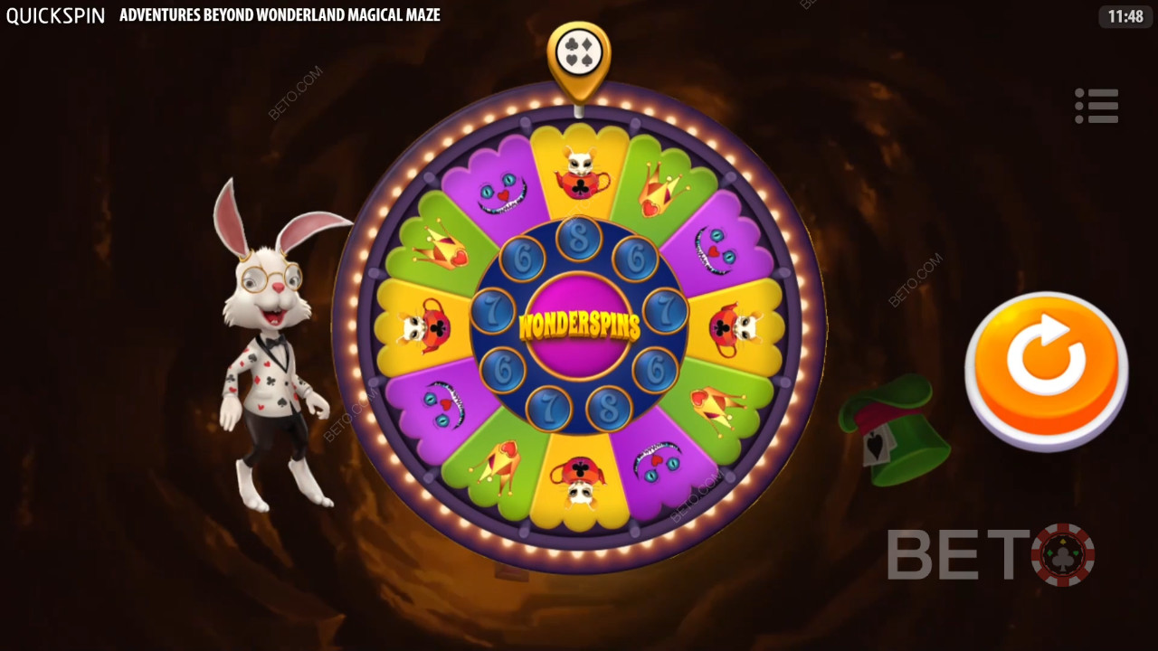 Avventure oltre il Paese delle Meraviglie Labirinto Magico Recensione di BETO Slots