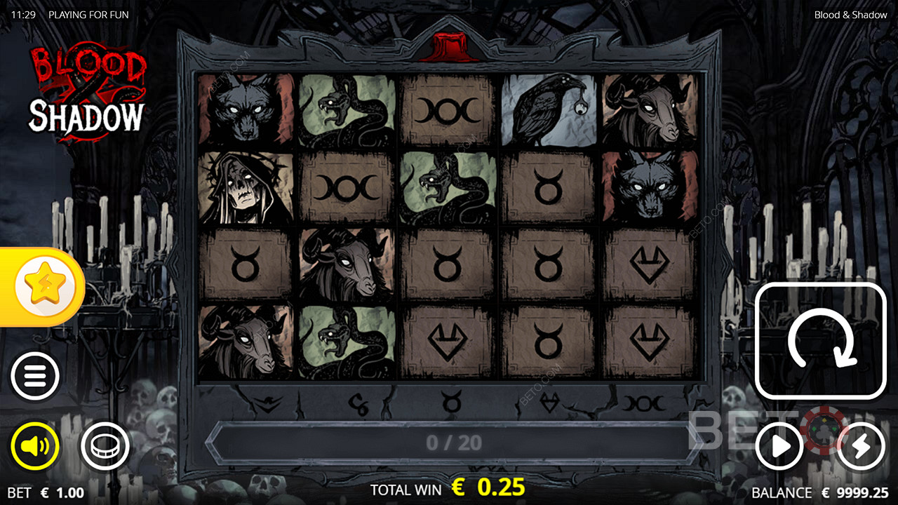 Tema e design: Immersione gotica infernale