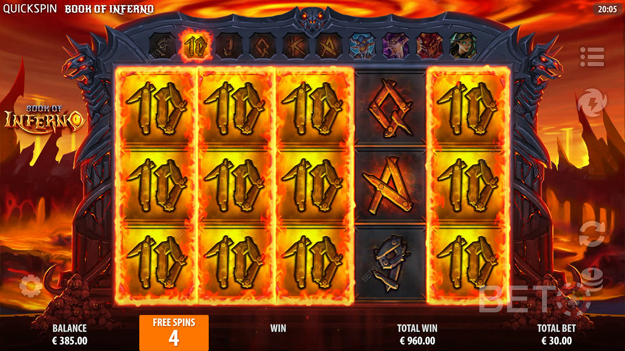 Recensione di Book of Inferno da parte di BETO Slots