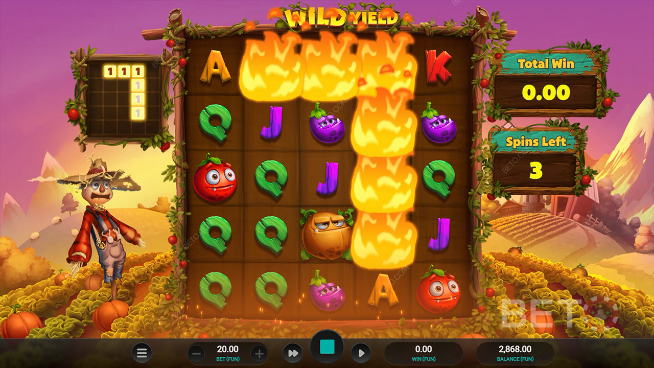 Recensione di Wild Yield da parte di BETO Slots