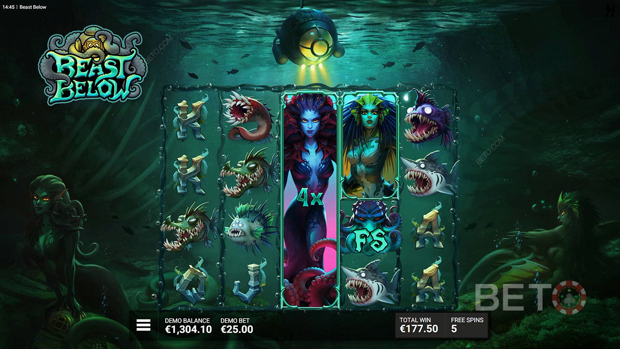 Beast Below Recensione da BETO Slots