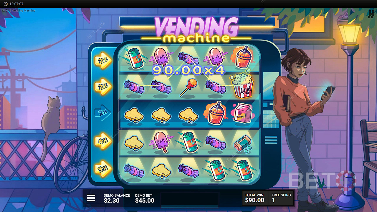 Recensione di Vending Machine da parte di BETO Slots