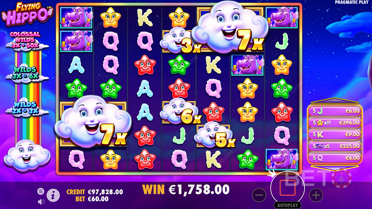 Recensione di Flying Hippo da parte di BETO Slots
