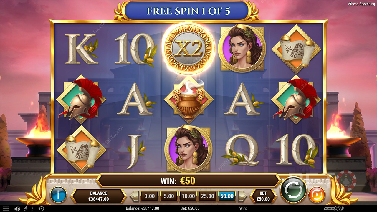 Recensione di Athena Ascending da parte di BETO Slots