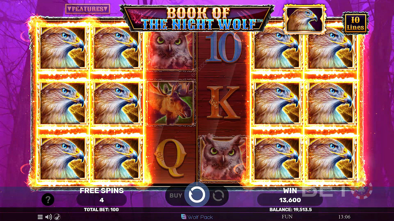 Book of the Night Wolf Gioco Gratuito