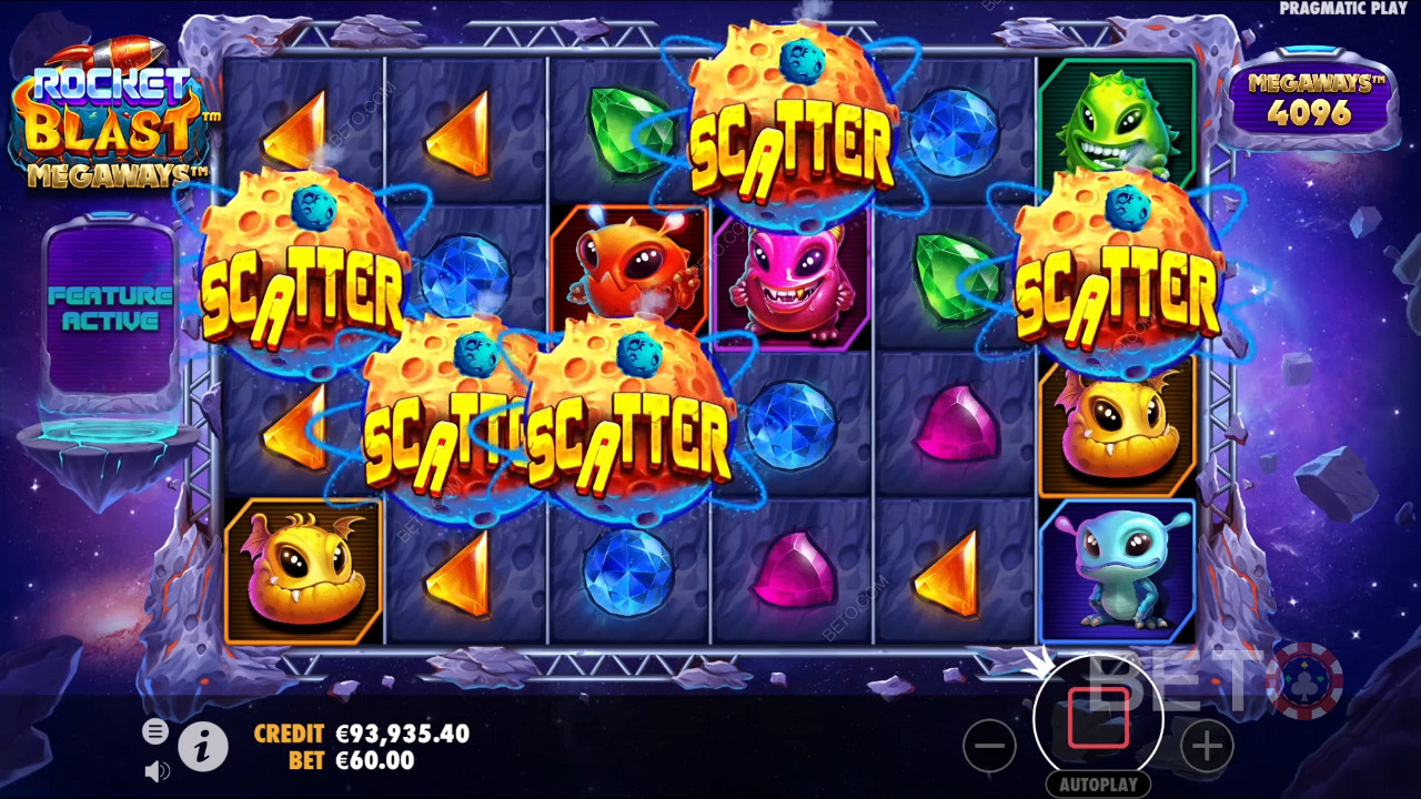 Rocket Blast Megaways Recensione da BETO Slots