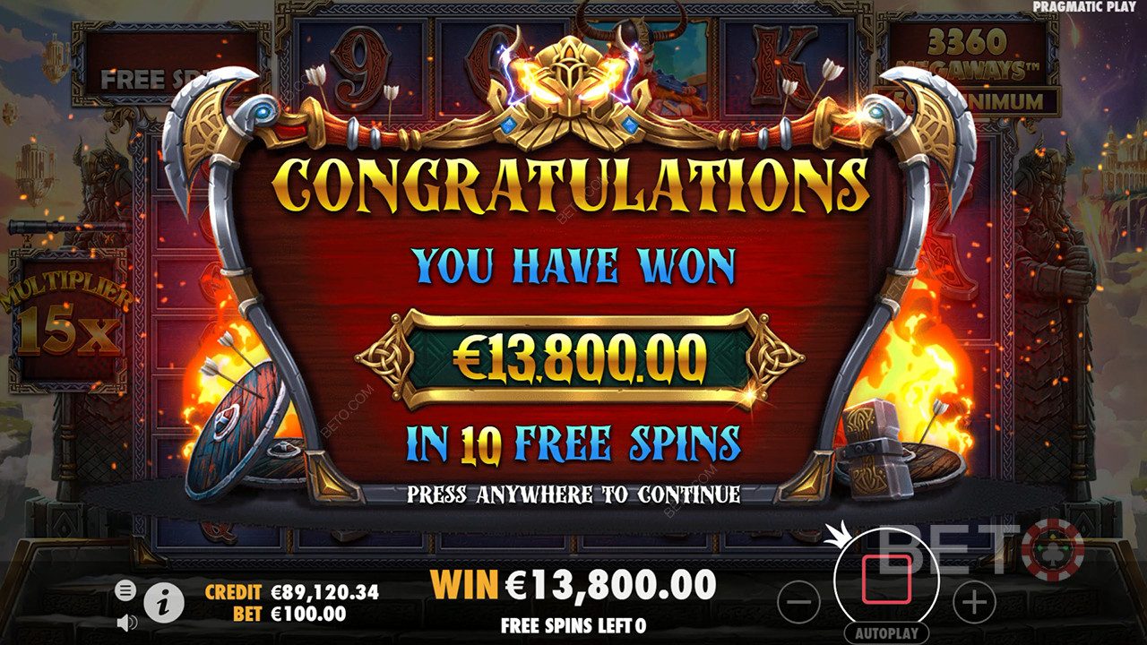 Fury of Odin Megaways Slot Machine - Il nostro verdetto