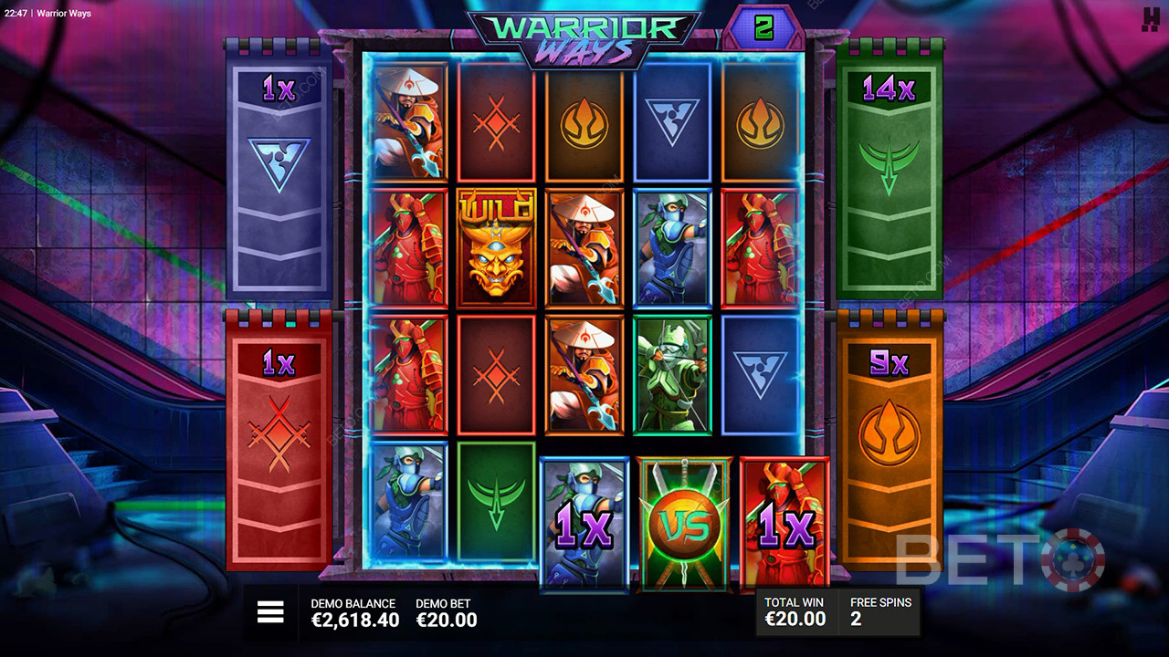 Warrior Ways Recensione di BETO Slots