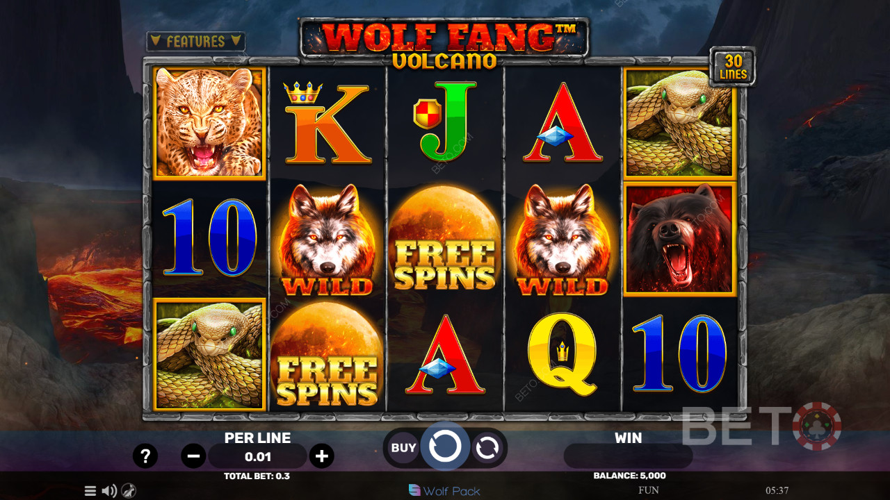 Wolf Fang - Recensione di Volcano da parte di BETO Slots