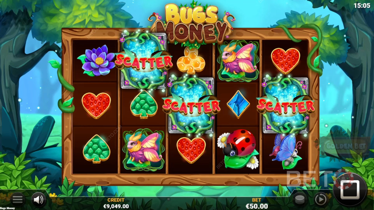 Recensione di Bugs Money da parte di BETO Slots