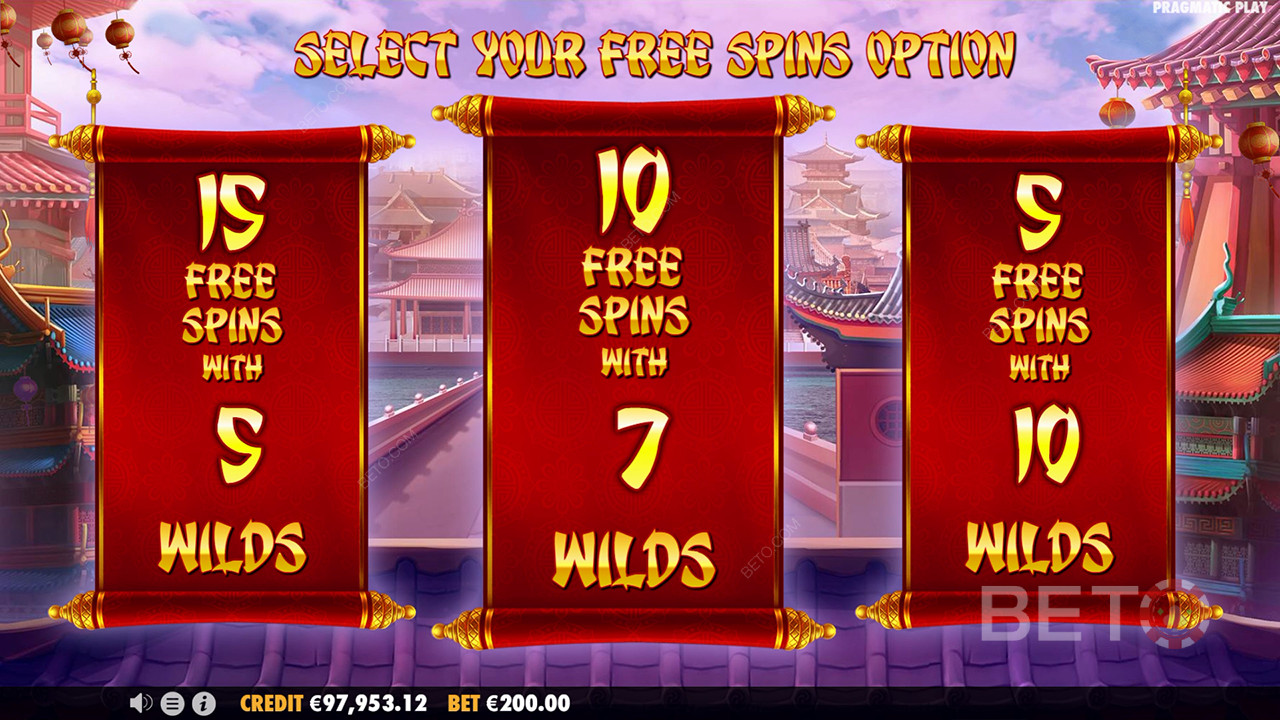 Le caratteristiche dei bonus spiegate in Golden Beauty da Pragmatic Play