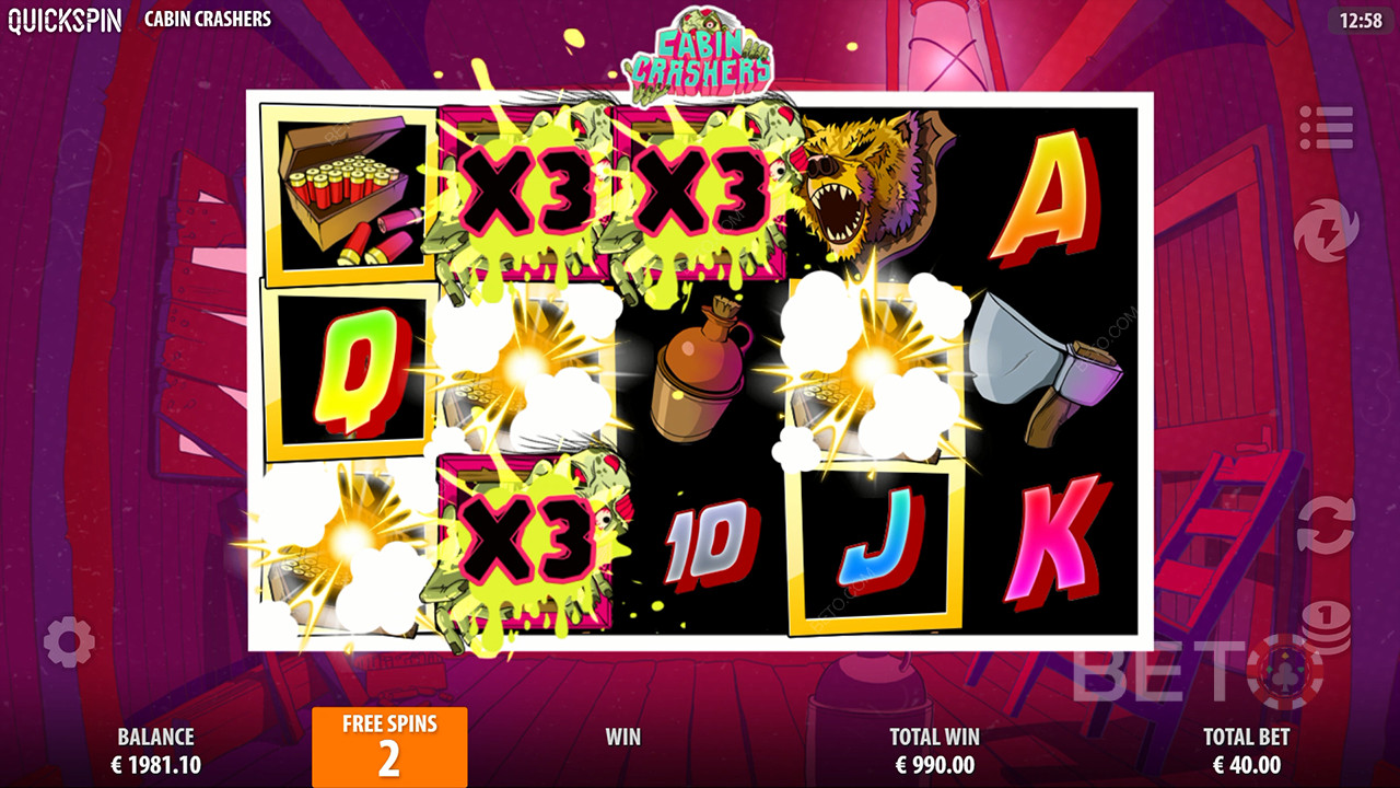 Cabin Crashers Recensione di BETO Slots
