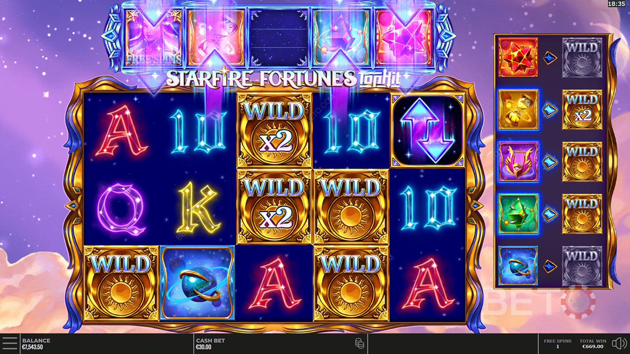 Starfire Fortunes Recensione di BETO Slots