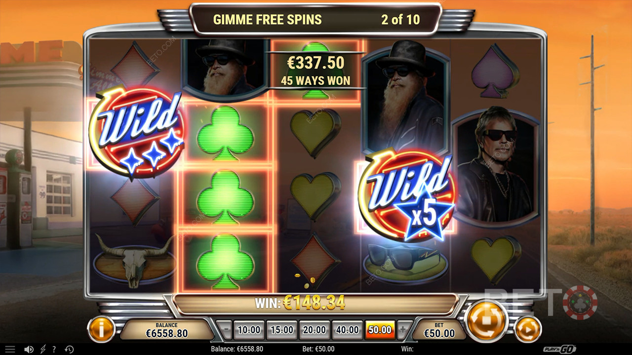 ZZ Top Roadside Riches Recensione di BETO Slots