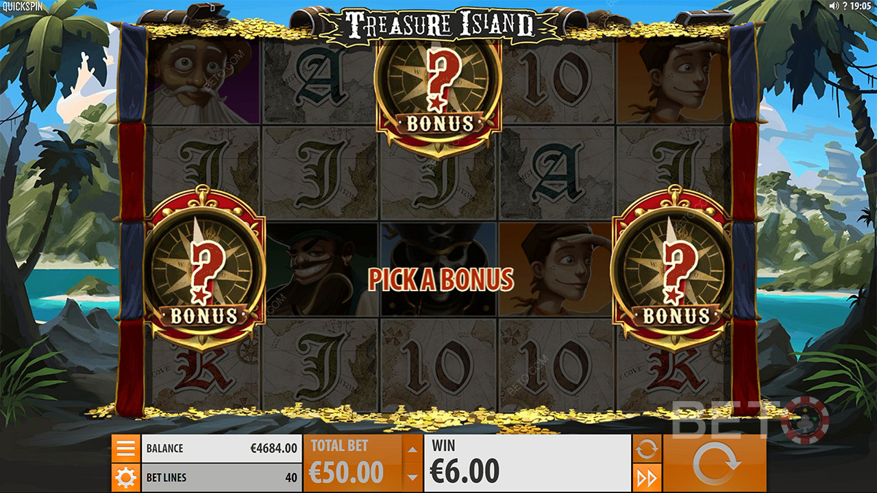 Treasure Island (Quickspin)  Gioco Gratuito