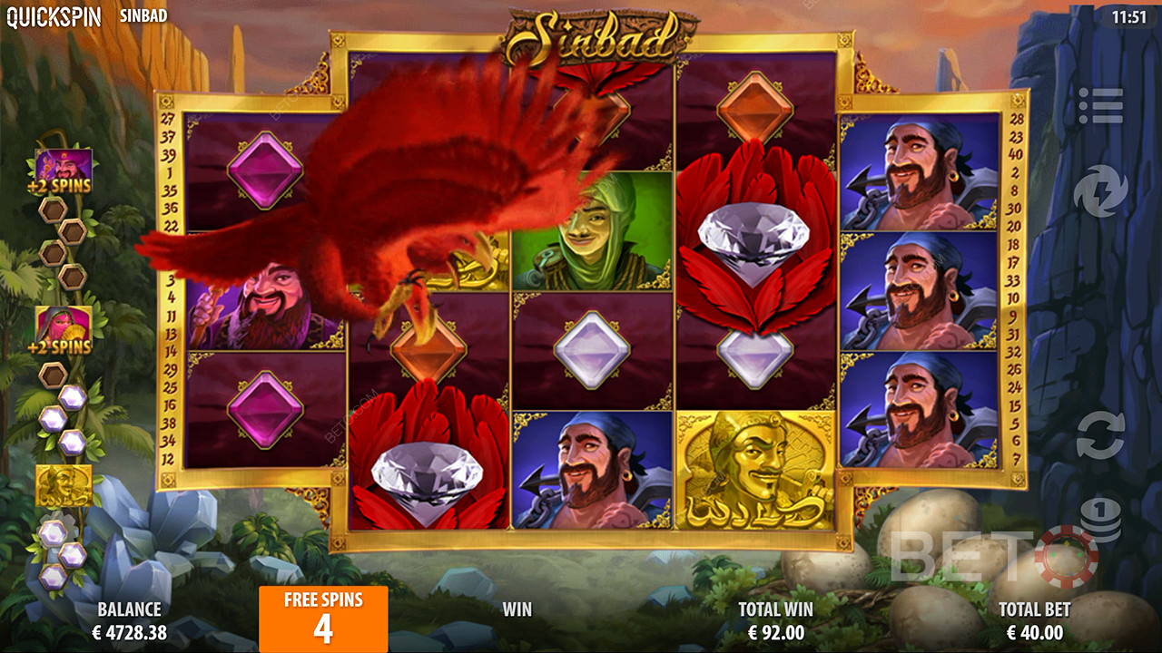 Sinbad (Quickspin)  Gioco Gratuito