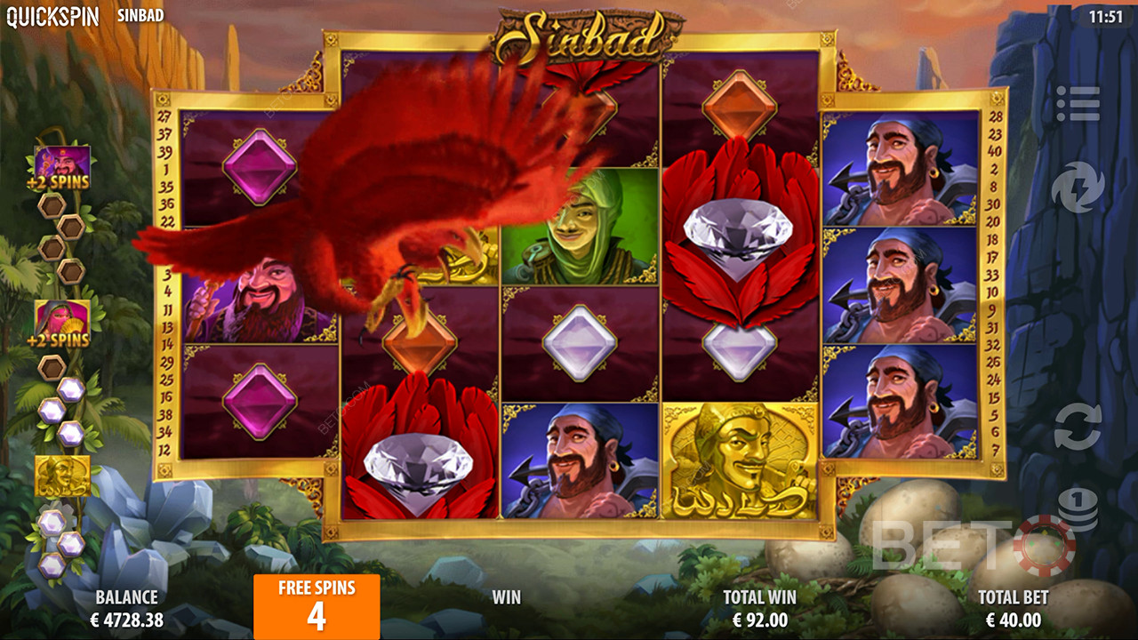 Sinbad Recensione di BETO Slots
