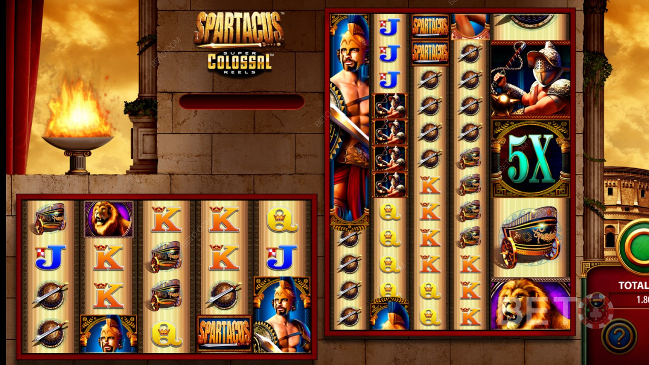 Slot online Spartacus Super Colossal Reels
