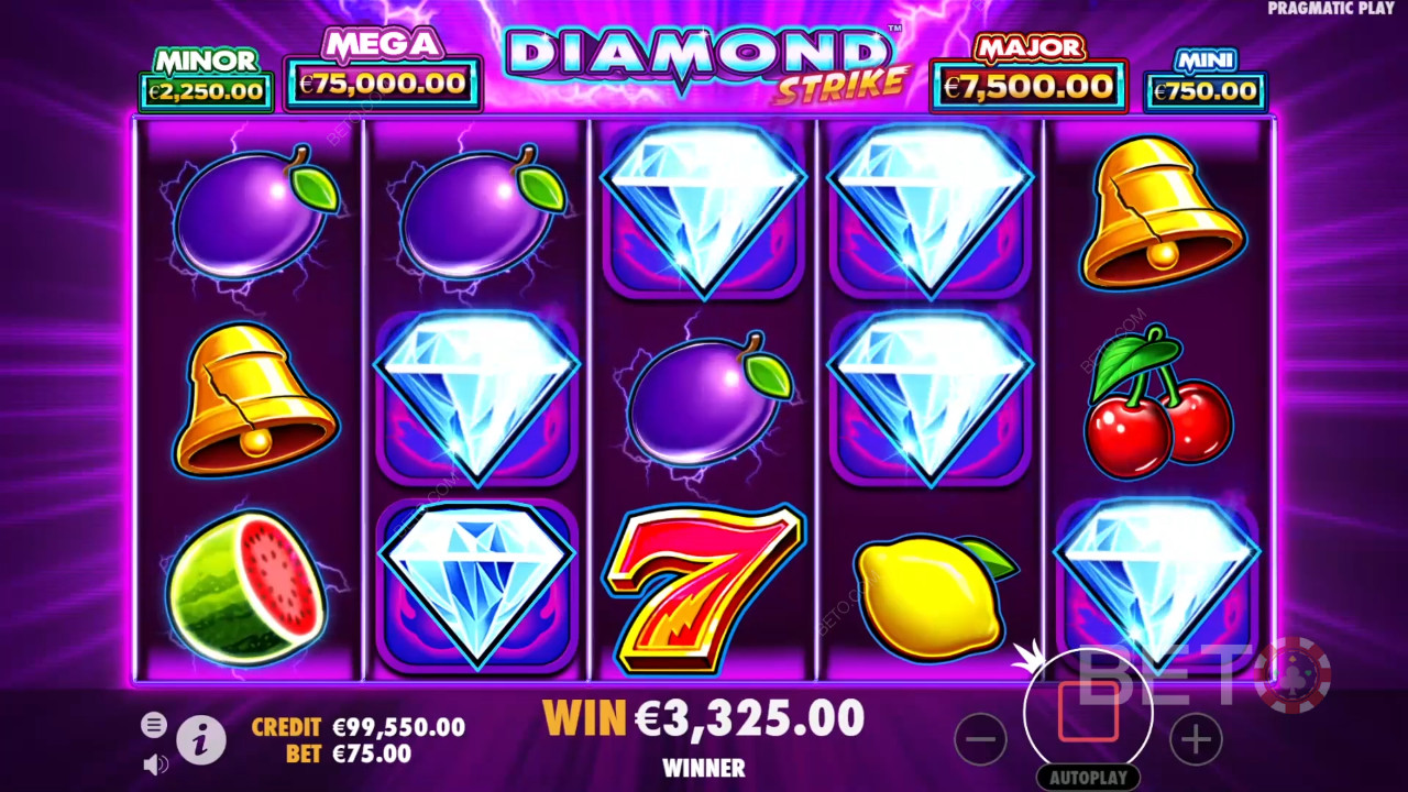Tema e design: Casinò classico Shine
