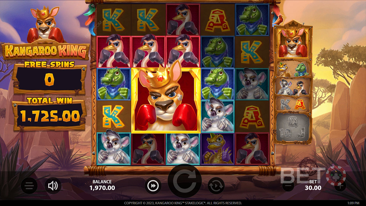 Recensione di Kangaroo King da parte di BETO Slots