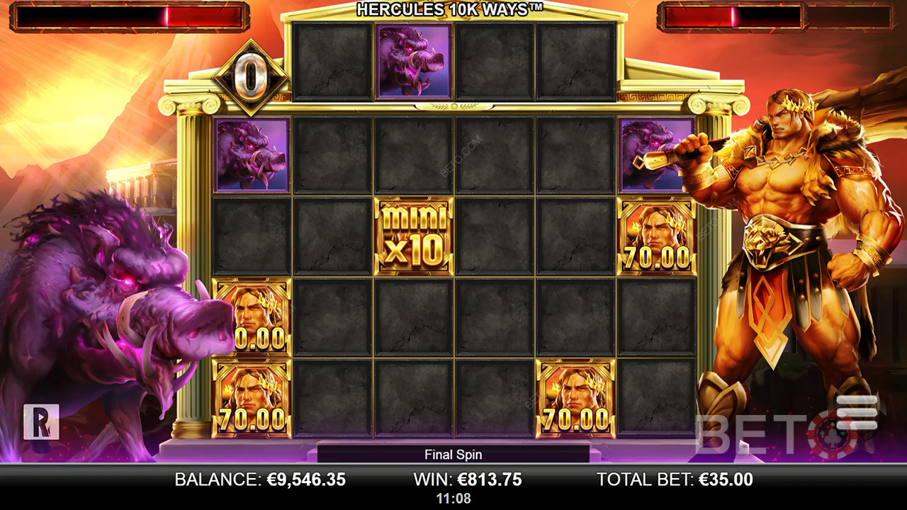 Recensione di Hercules 10K WAYS da parte di BETO Slots