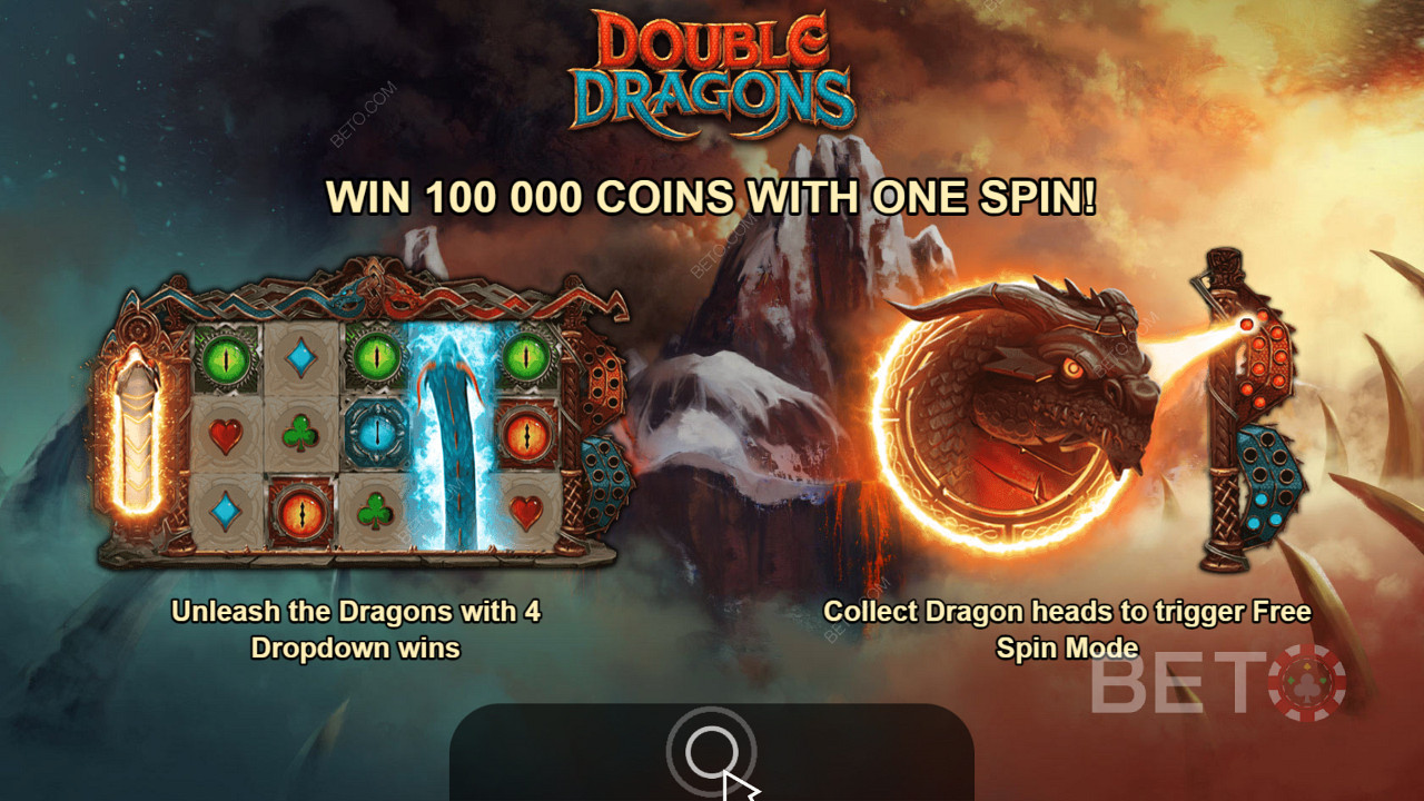 Sfruttate il potere dei draghi per ottenere grandi vincite nella slot Double Dragons
