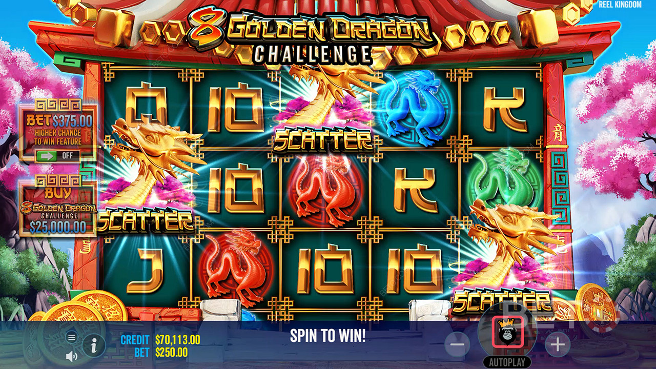 8 Golden Dragon Challenge  Gioco Gratuito